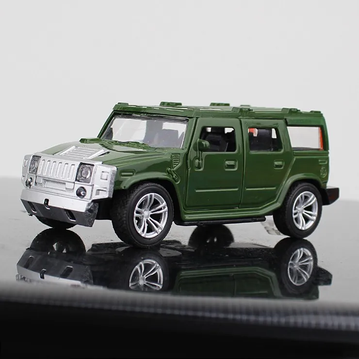 green mini toy car