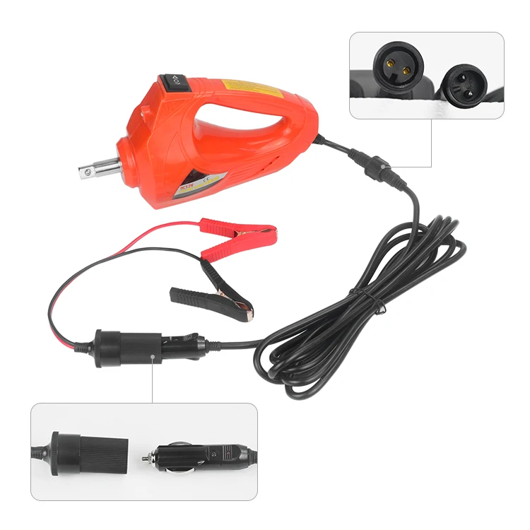 12v Dc 2t/3t Electric Car Jack / Electric Inflatorjack / Electric