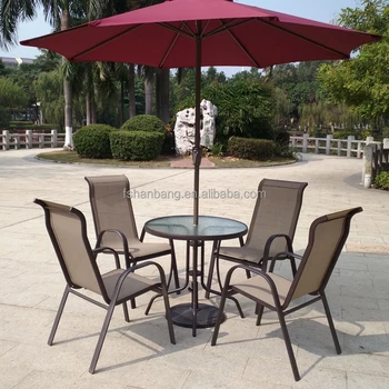 Light Weight Outdoor Garden Balcony Aluminum Sling Patio Furniture 3 5 Pcs Glass Table Stackable Chair Set Buy Sling Patio Furniture Sling Furniture Sling Chair Product On Alibaba Com