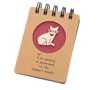 A6 A7 Student spiral notebook/hard cover journal/Subject Notebook,Cute cat coil notebook