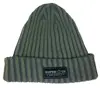 Unisex Warm beanie hats knitted pattern logo beanie cap hat with custom label