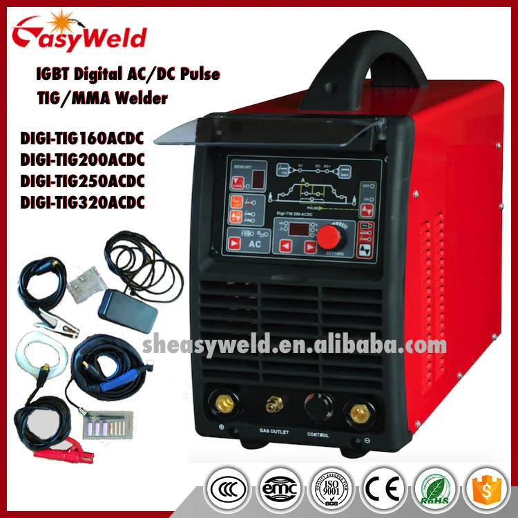 Hig Quality Digi Tig250acdc Pulse Tigmma Welder Ac Dc Tig 250p Welding Machine Buy Ac Dc Tig 6222