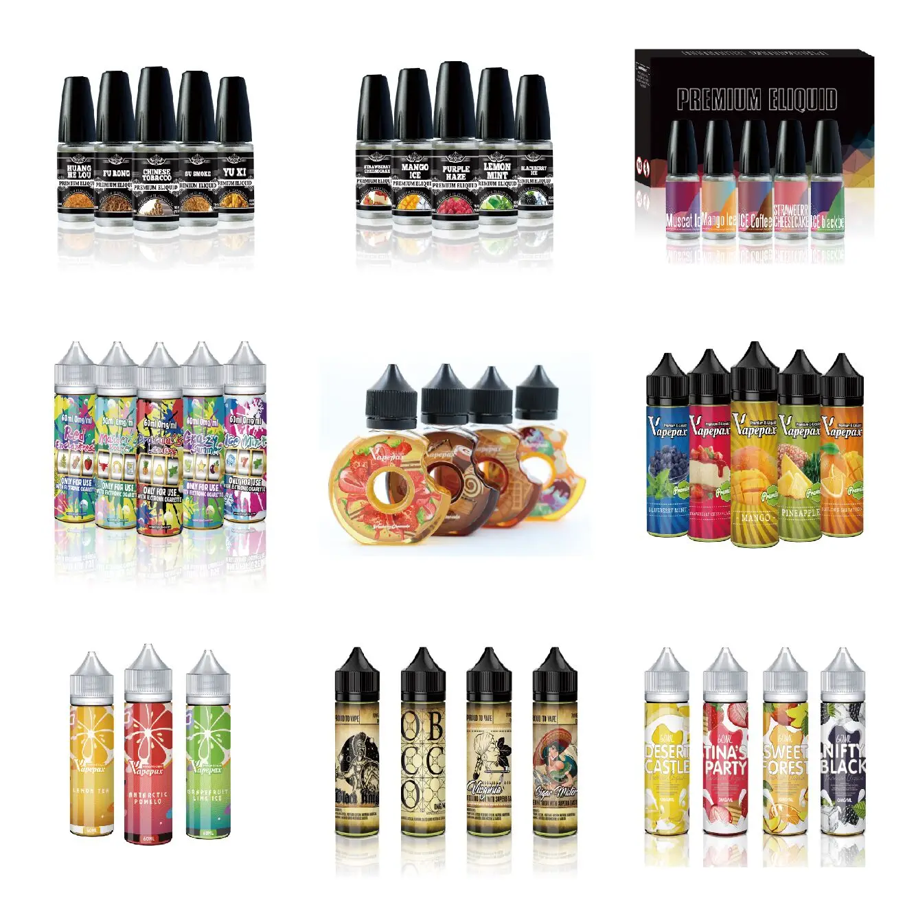 Natural Fruit Flavoring Liquid Apple Flavor Concentrate Vape Flavors