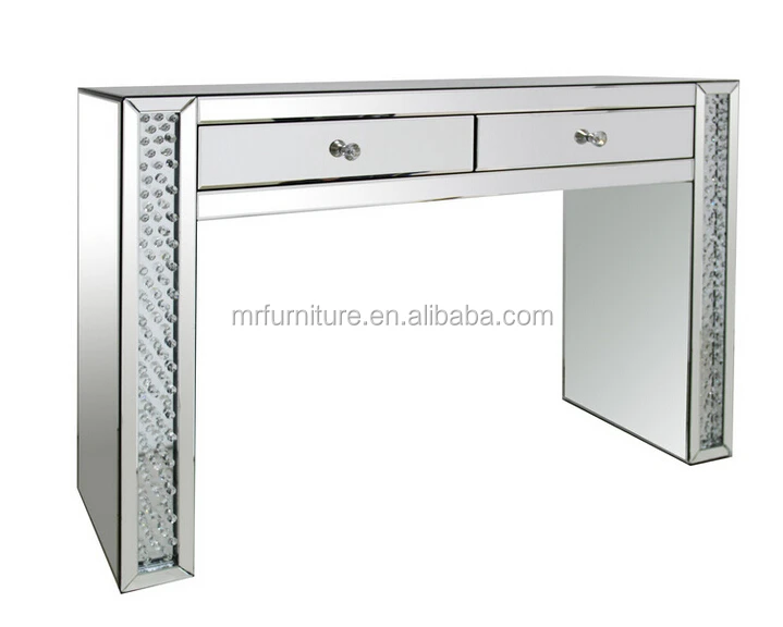 Floating Crystal Venetian Mirrored Console Table Furniture Floating Crystal Venetian Mirrored Console Table Furniture Mirror Product