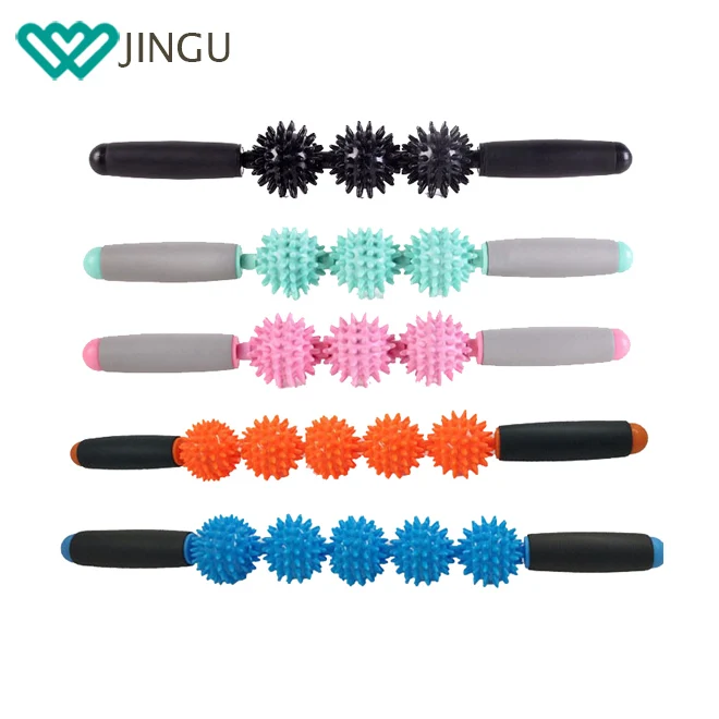 Eco Friendly Plastic Muscle Massage Roller Sticks Travel Massage Roller