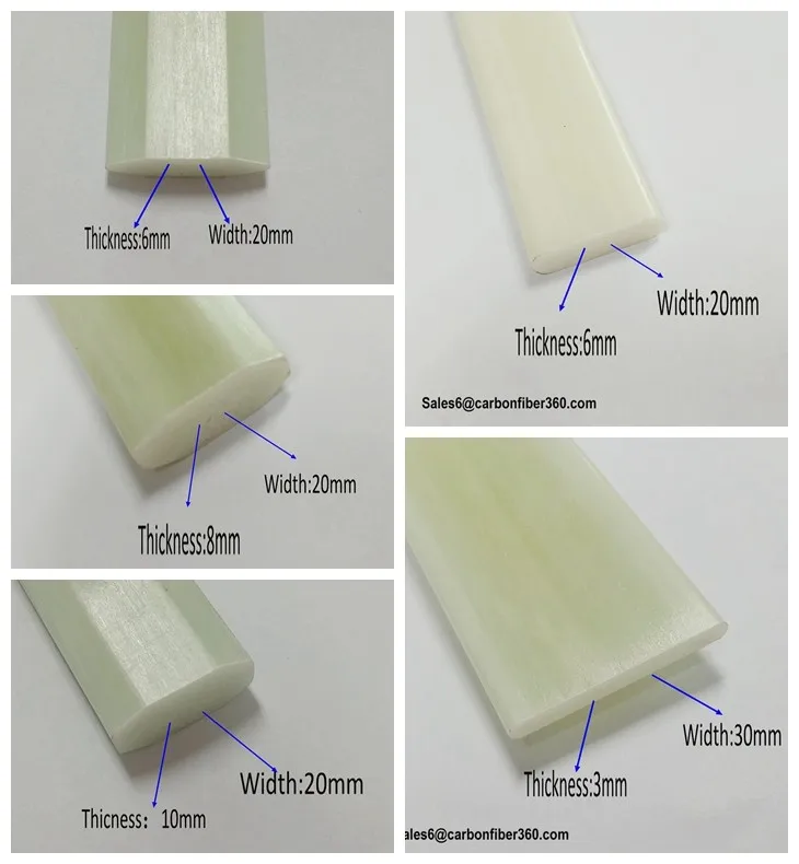 High Quality Flat Fiberglass Plastic Strip FRP Batten Strip, View Flat