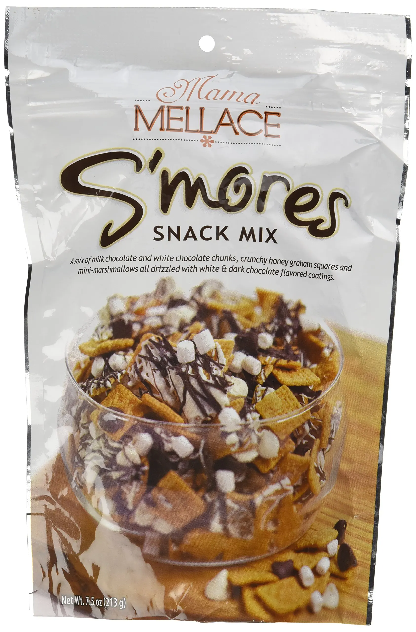 Mama Mellace S'mores Snack Mix 7.5 Oz (Pack of 3)