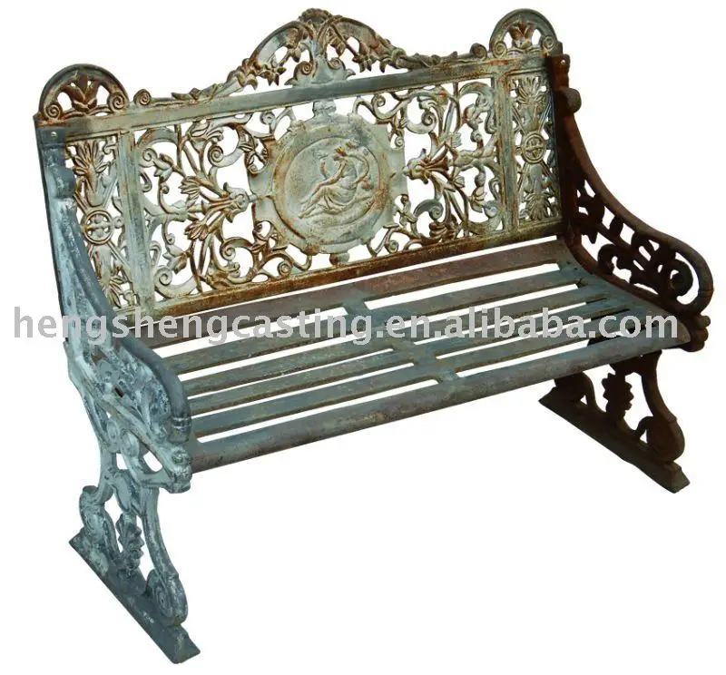 Garden Furniture Modern Outdoor Bench Antique Cast Iron Bench