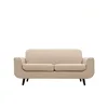Modern Deco 360 Degree Visual Artistic Living Room Fabric Falun Loveseat
