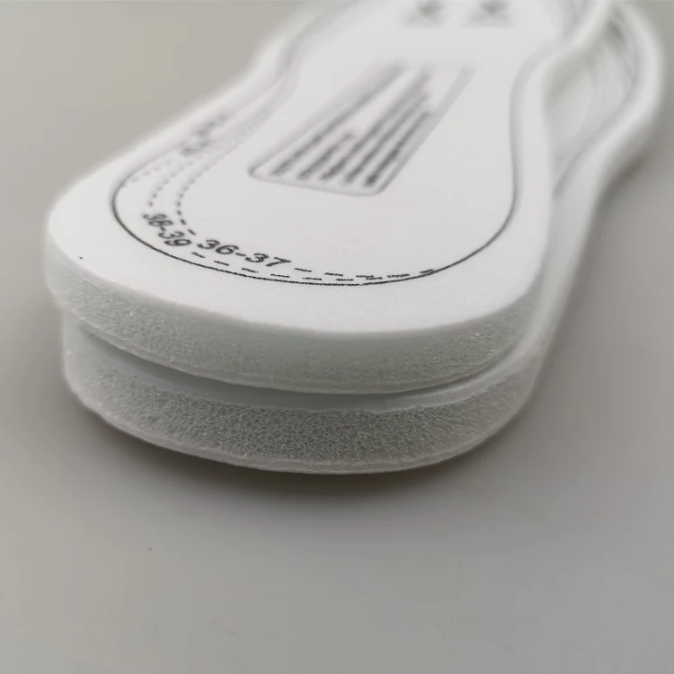 promotion cheap wholesale white cuttable memory foam shoe insoles for shoes