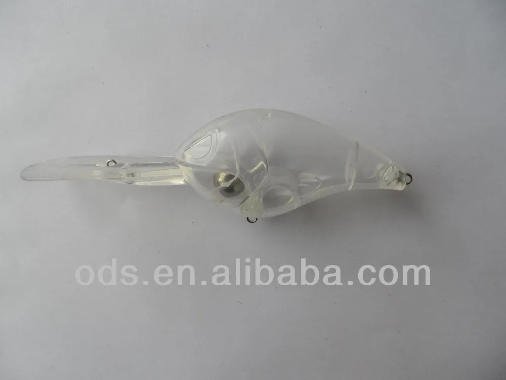 High-Quality-Plastic-unpainted-Crank-Wobbler-Lure