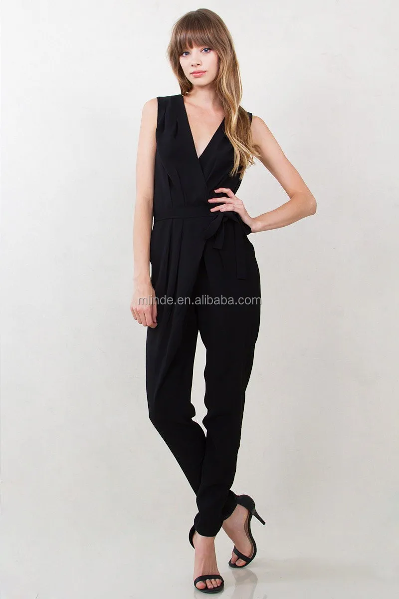 simple black jumpsuit