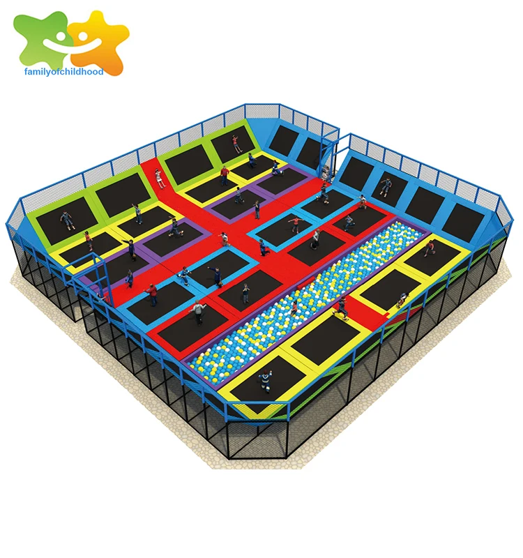 2019 New Style Professional 20ft Trampoline 6 Ft Rectangle Jump ...