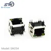 Network 8P8C Shield RJ45 Modular Jack LED Lamp Socket