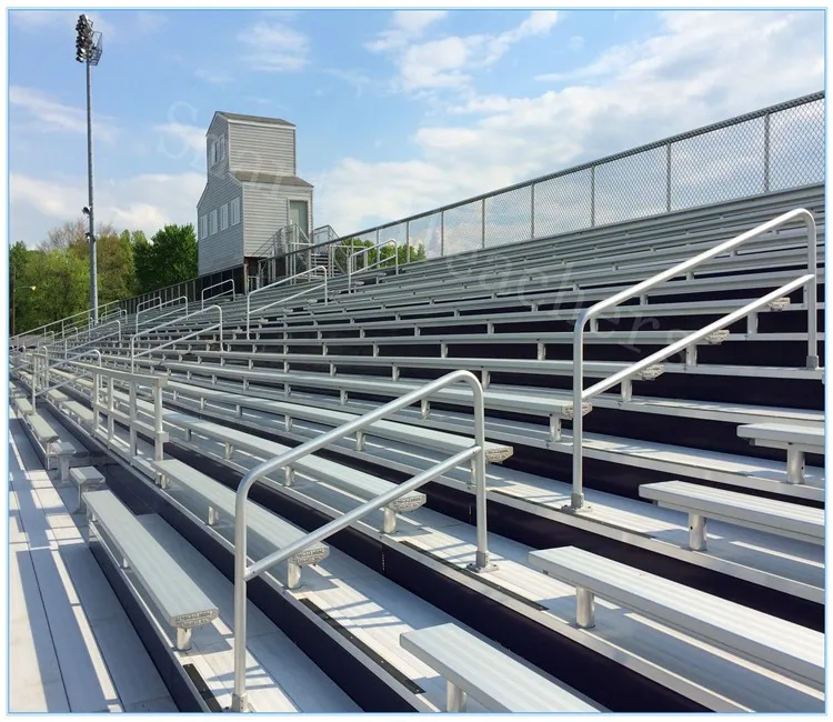 Environmental Soccer Bleachers,Elevated Bleachers With Steel Frame ...