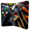 New design curved fabric advertising economical roll up backdrop