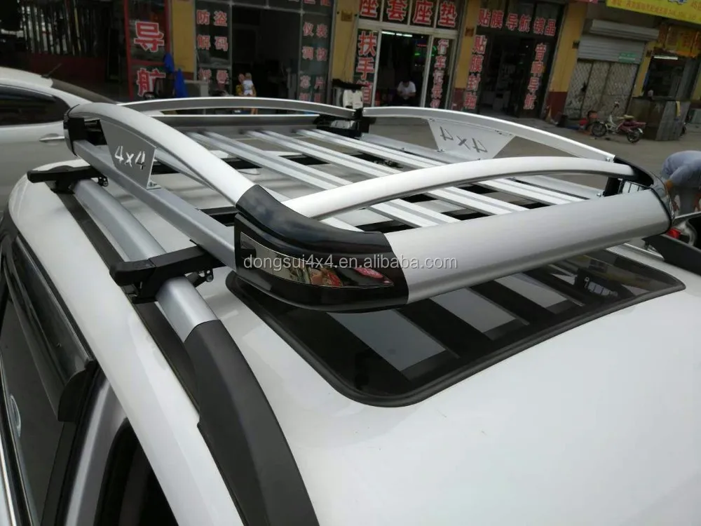 Factory Wholesale Aluminium Alloy Auto Roof Luggage Rack 4x4 Car Roof