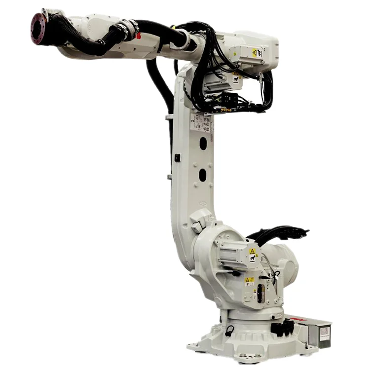 로봇 암 모터를 모은 것처럼 ABB 맥스페이로드 200 킬로그램 큰 산업적 로보틱 아암 6 주축 IRB 6700