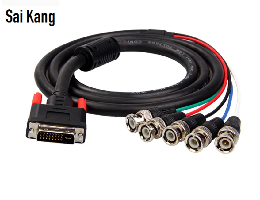 Dvi 24+5 Male/ Female To 5bnc Cable Dvi To Bnc Cable Adapter Buy Dvi