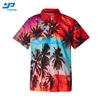 wholesale buy colorful sublimated hawaiian style clothing men hawaiian t-shirt