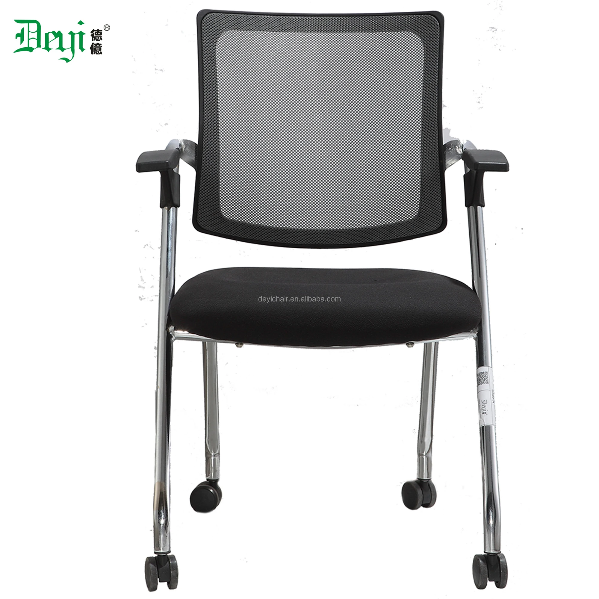 With Armrest Mesh Back 4 Wheels Office Visitor Chair Buy Visitor