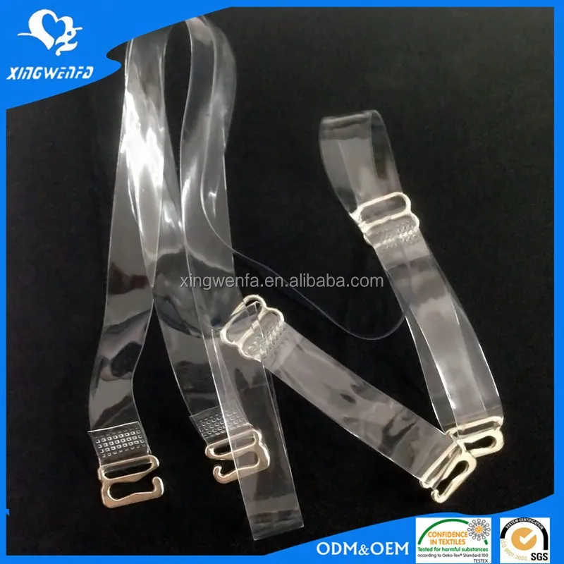 Underwear Accessories Transparent Plastic Detachable Tpu Bra Straps