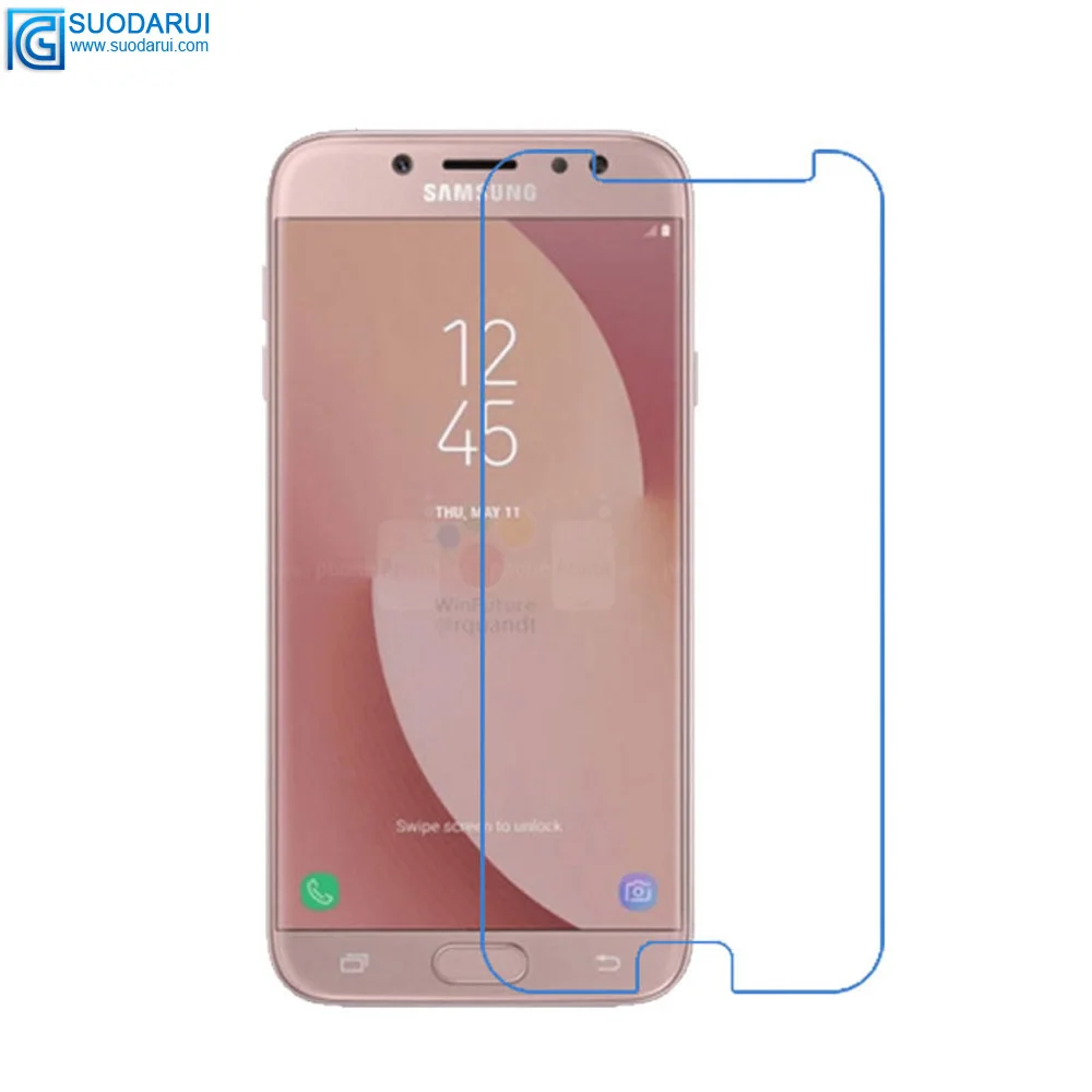 Tempered Glass Screen Protector for Samsung Galaxy J7 J7 2017 J7 DUO 9H 2.5D 0.26mm HD Transparent Film