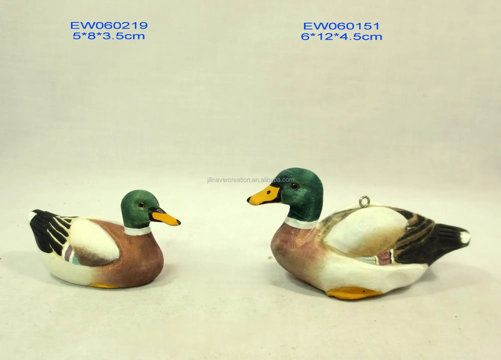 Hand Carved Hand Painted Vintage Wood 