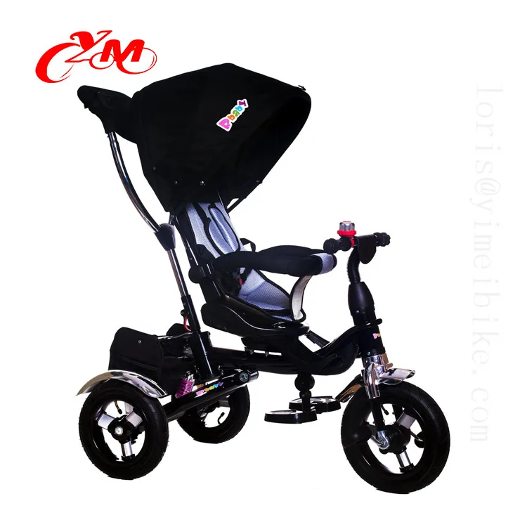 2017 Folding Canopy Baby Tricycle With Light And Music / New Model Kids