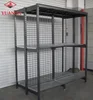 Long life pharmacy supermarket rack rolling gondola display shelving