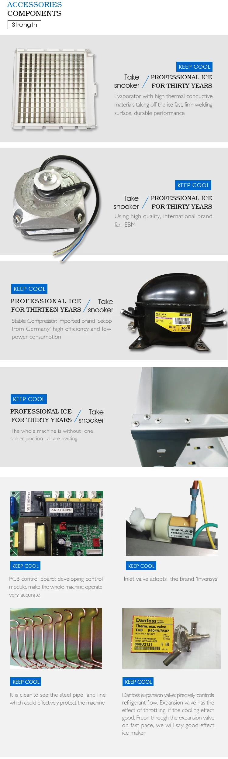 Ice Machine, 95kg/24h, 220, 127KG - detail 10