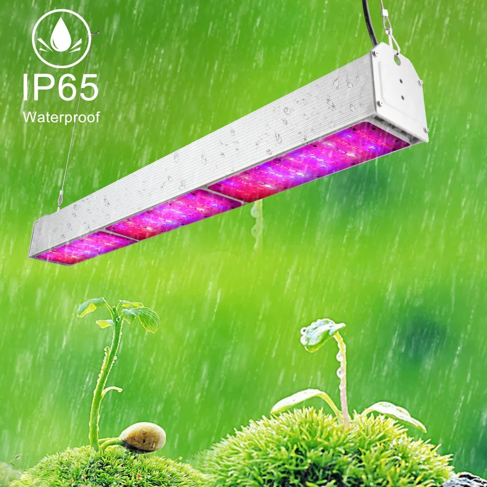 Lvjing Led Grow Light No Fans No Noise Ip65 450w Full Spectrum Led Grow