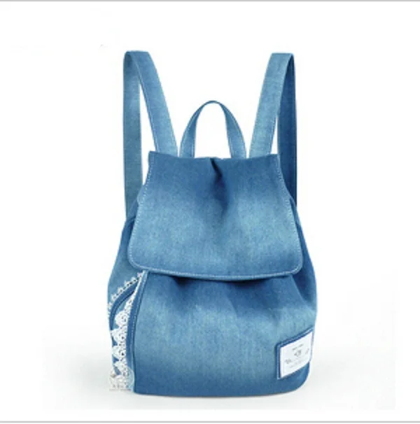 denim college bags