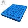 P1212 Double Faced Style and 4-Way Entry Type Recycle Full Perimeter Bottom Reinforced Stacking Plastic Pallets