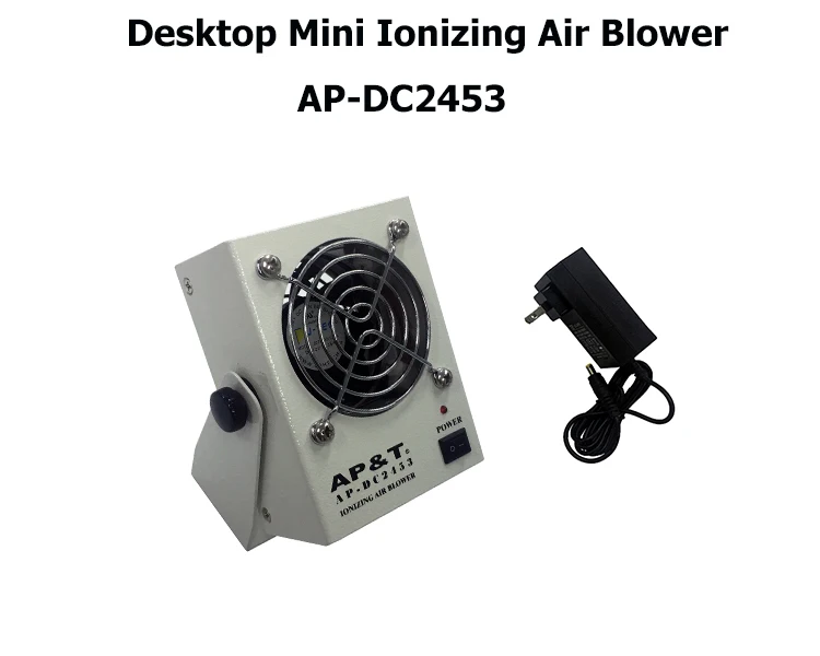 Bench Top Ionizer ESD Ion Air Blower For Industrial Antistatic AP-DC 2453