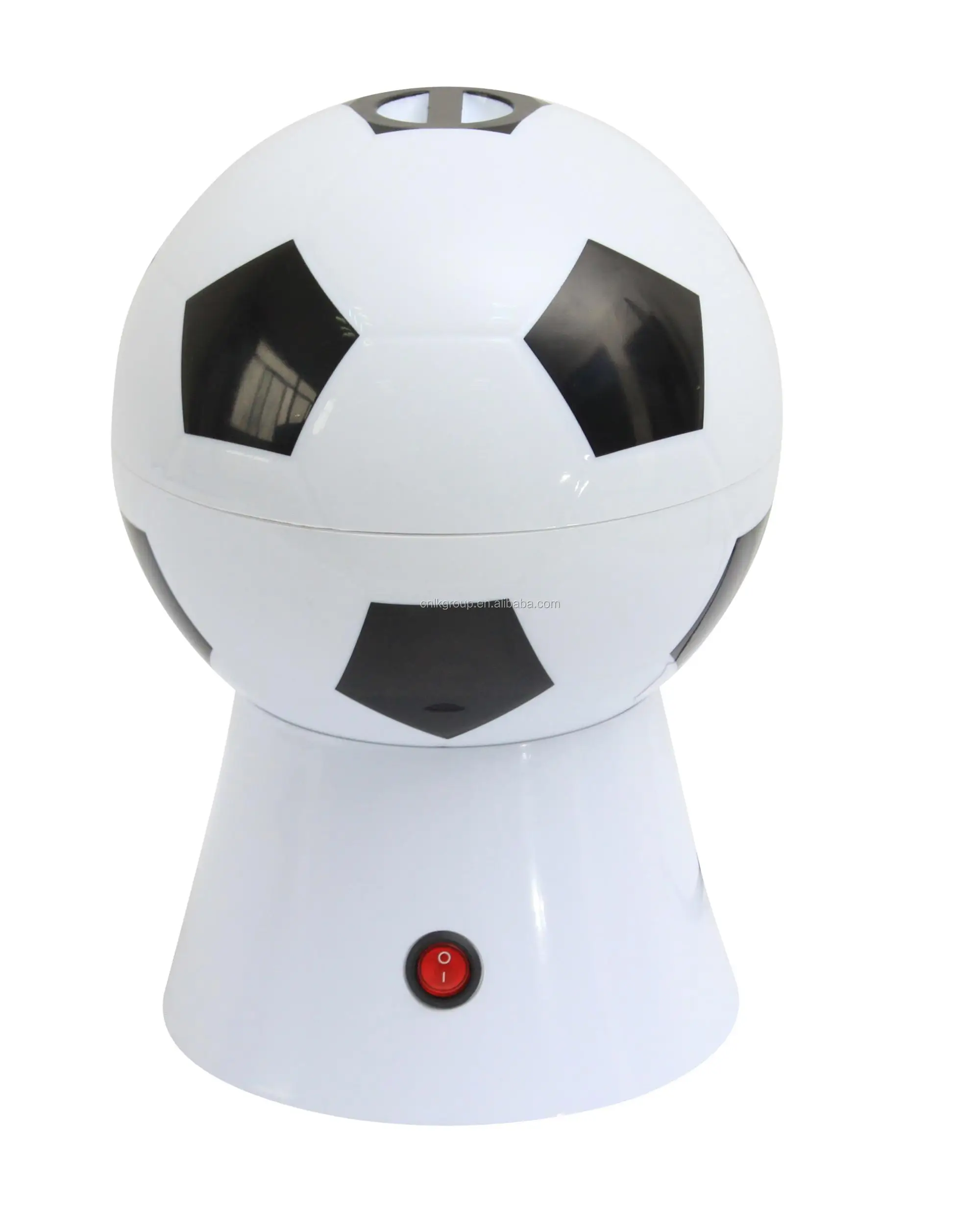 Non-recycle Calories Football Shaped Automatic Round Popcorn Maker ...