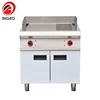 Dual-Sided Copper Griddle And Grill Pan, Electric Heating Flat Griddle With Cabinet Support, Commercial Range Griddle Combo