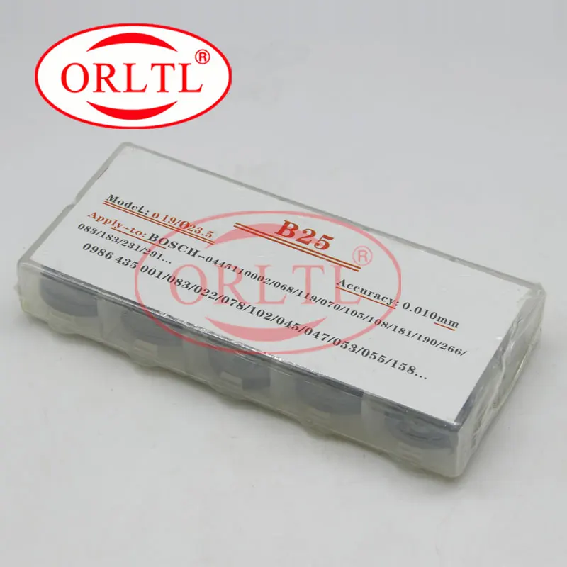 Orltl Common Rail Injector Shim B25 Used For Injection Car Parts Size 0 ...