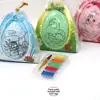 Bundle of Egg Easter Egg Decorator Kit Christmas Tree Ornament Decorating Kit with Bonus Egg Chicks Eraser
