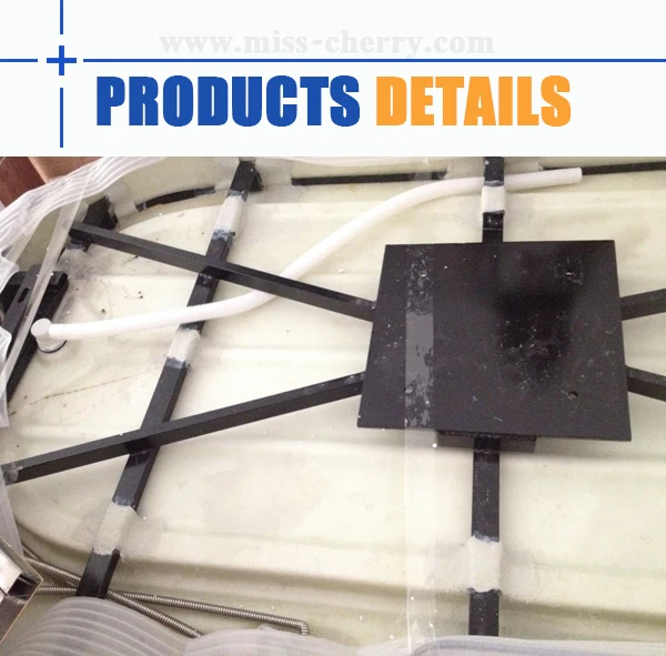 hot selling slimming reshaping massage water jet shower bed with 7 spary head