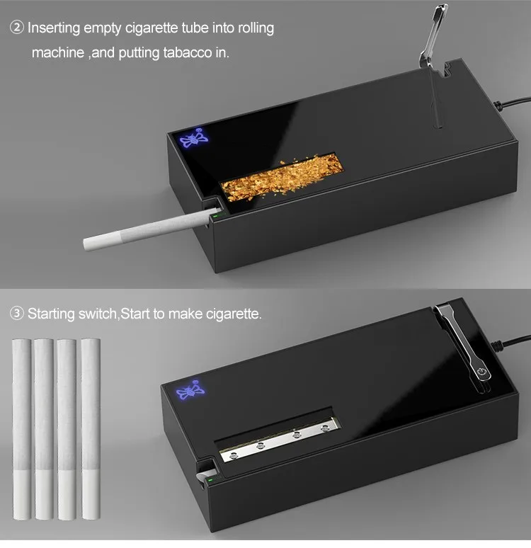 2018 Jl049a Automatic High Speed Making Roll Your Own Electric Filter Tobacco Injector Tube