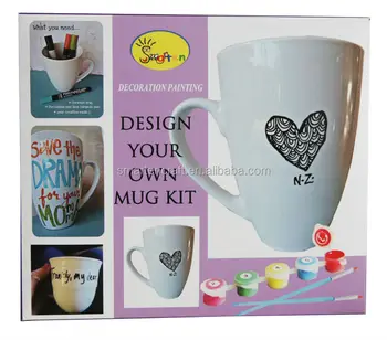 ceramic mug painting kit