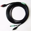 24V powered usb cable powered USB 24V plug to hosiden 3P Din & usb B 4P Y splitter cable EPOS data cables