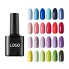 Best price 8ML Private Label 120 Candy Pure Colors UV Soak Off Nail Gel Polish