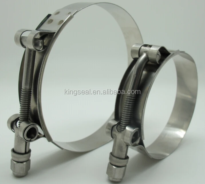 Stainless Steel Marine T Bolt Pipe Clip/hose Clamp For Pipe Fitting