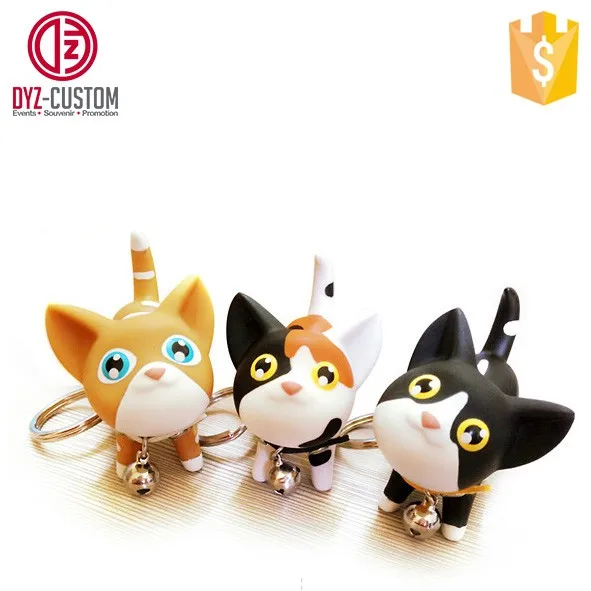 Promotional Mini Cat Keyring Cute Cat Kitten Keychain Buy Cute Cat