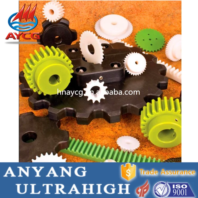 High Quality Color Customized Abrasion Resistance Plastic Double Spur