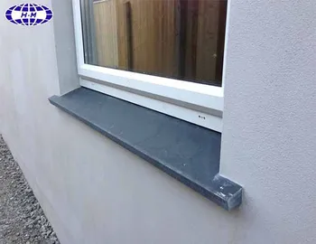 Exterior Honed Nature Black Slate Window Sill Exterior Honed Nature Black Slate Window Sill