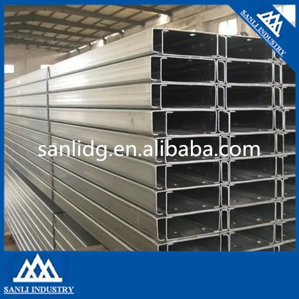 Carbon steel C purlins metal roofing C section purlin