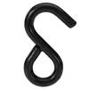 1inch 25mm PVC/PE Coated American type black S hook